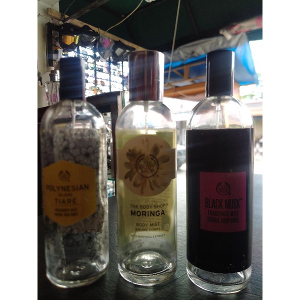 botol parfum body shop 100ml original