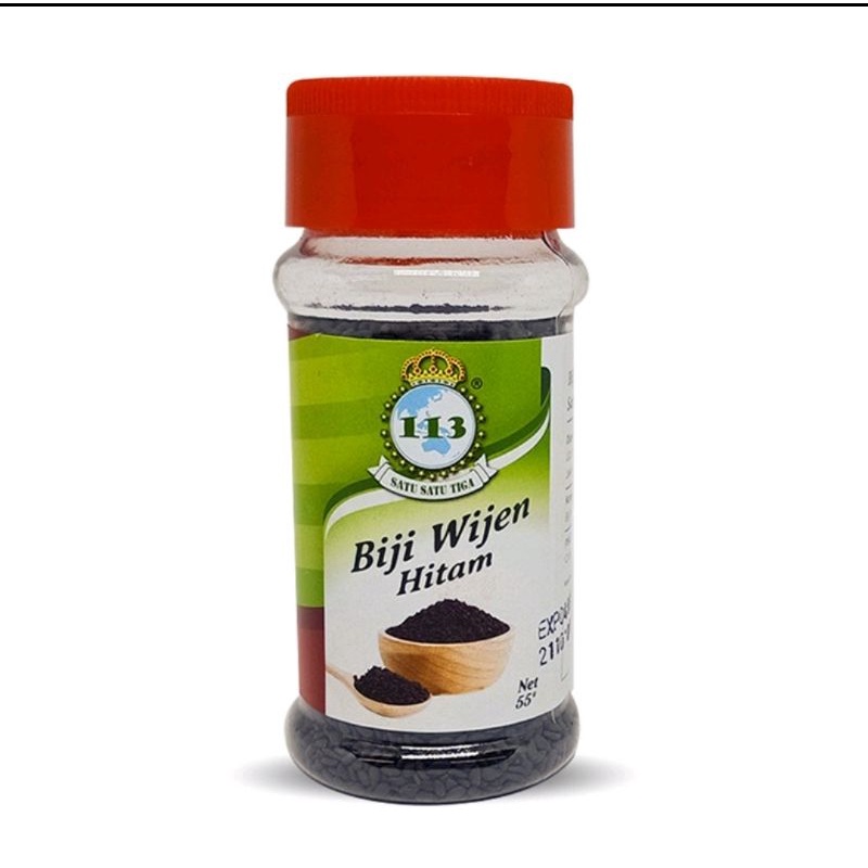 

113 Wijen Hitam 55 gr Black Sesame