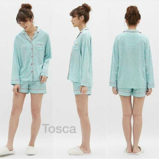 GU Uniqlo Pajamas Top