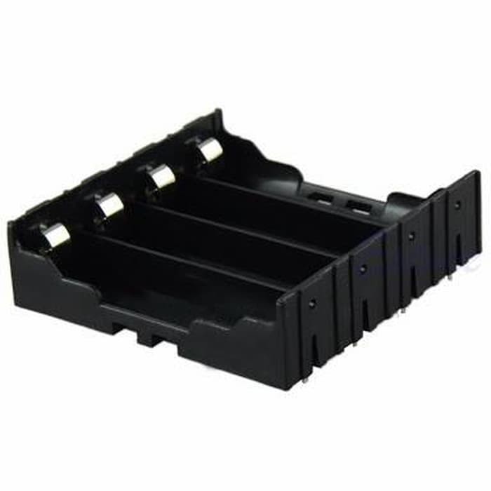 holder battery 4x 18650 tempat baterai batere bisa seri atau paralel