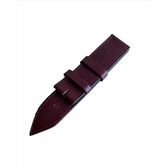 Strap Tali Jam Tangan Kulit sapi Lembut lenturberkualitas 24MM