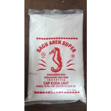 

Sagu Aren Cap Kuda Laut 500g