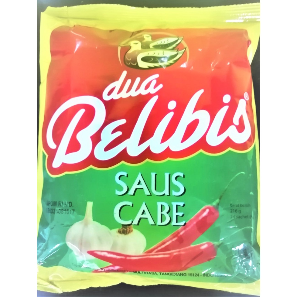 

Belibis Saus Cabe Sachet Stick 216gr