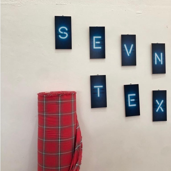 Bahan Kain Flannel Motif Kotak - Kotak