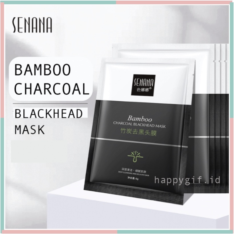 SENANA Black Head Remover Cair Sachet Menghilangkan Komedo Masker Hidung BQ031