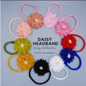 Aksesoris Rambut/HEADBAND DAISY SERIES/Bandana Bayi&amp;Anak Perempuan