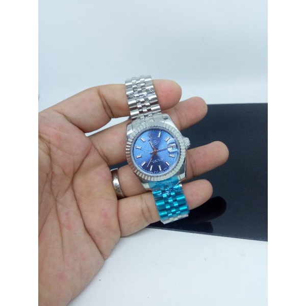 Jam tangan rolex wanita automatic grade AAA