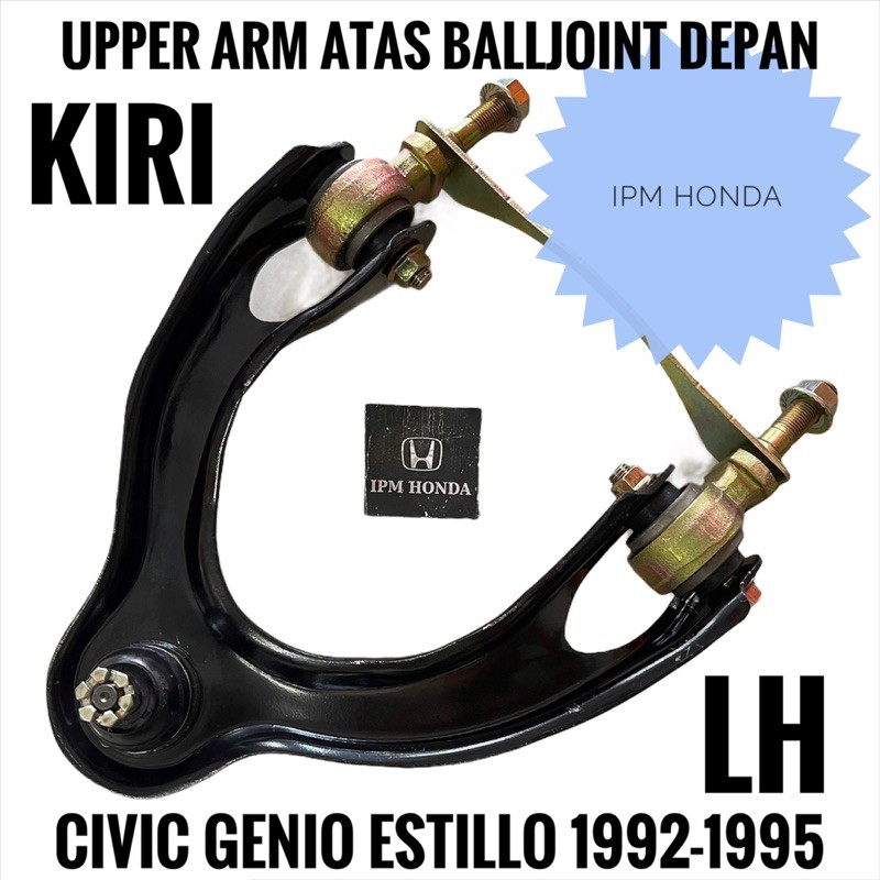 51450 / 51460 SR3 UPPER ARM SAYAP BALLJOINT DEPAN ATAS Kanan / Kiri HONDA Civic Genio Estillo 1992 1993 1994 1995