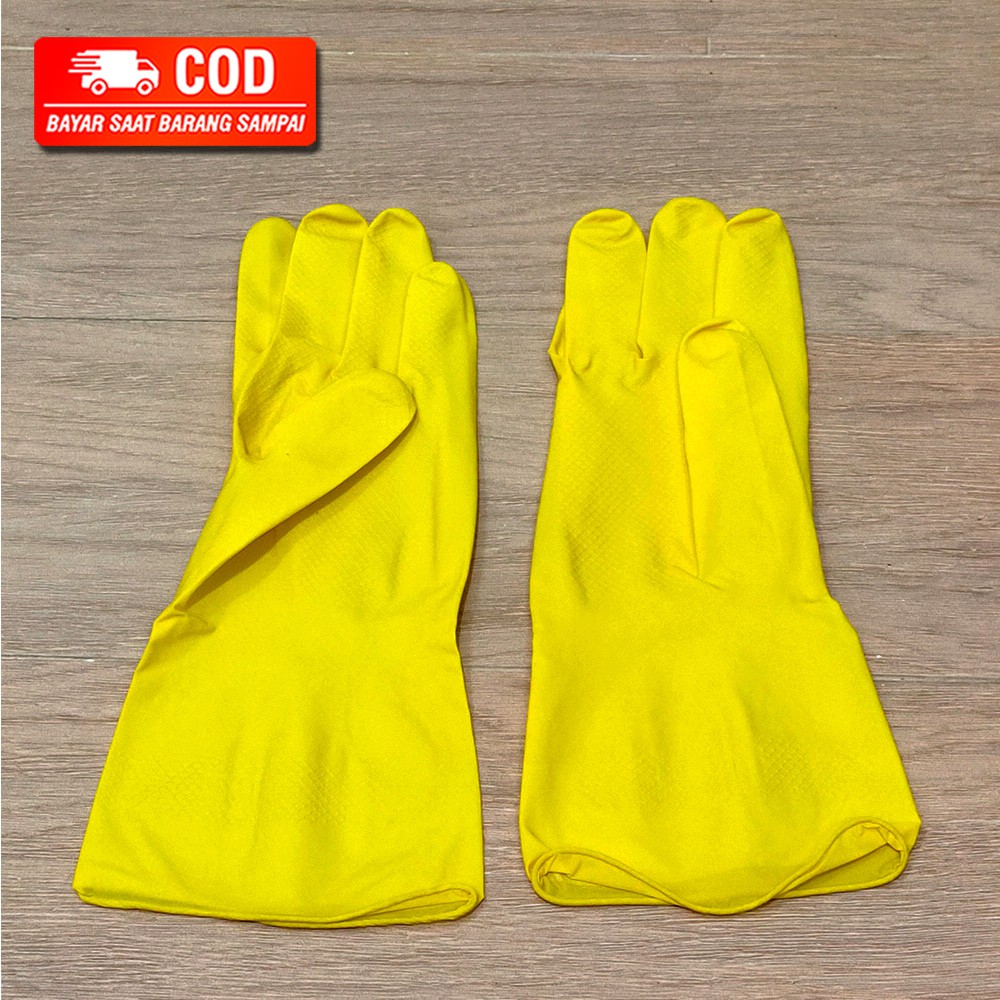 SARUNG TANGAN KARET LATEX SERBAGUNA / CUCI PIRING / BERKEBUN / KIMIA GLOVE