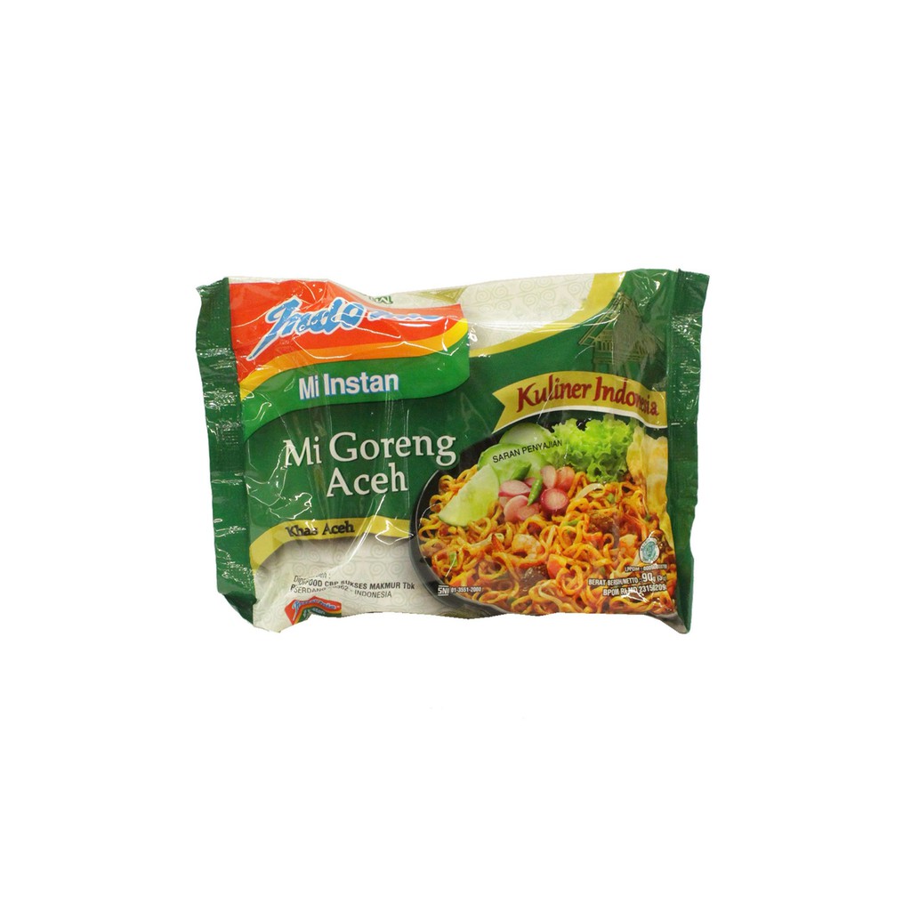 Indomie Mi Goreng Aceh 90 Gram Makanan Instan Mie-2