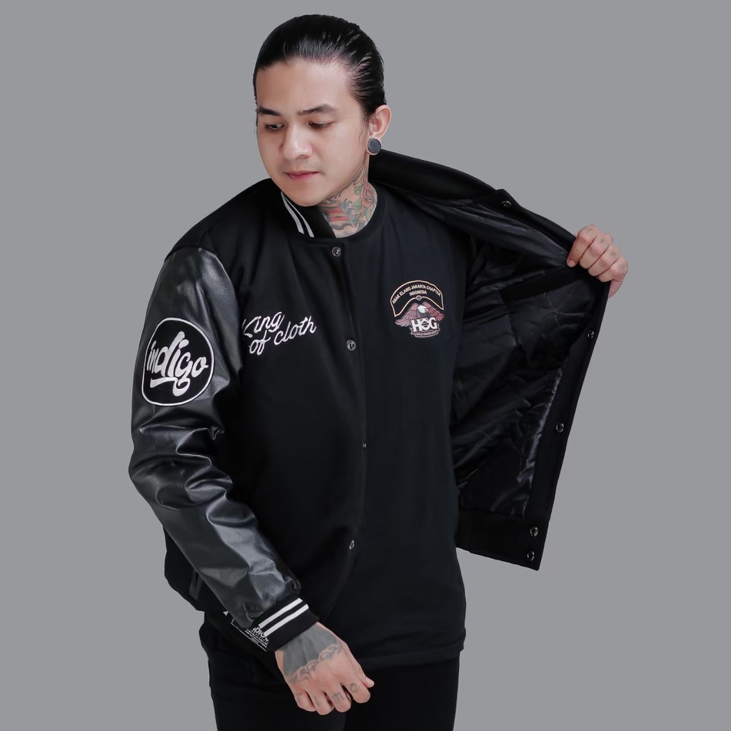 Varsity Jacket - Jaket Baseball - Jaket Varsity Pria Original - Jaket Distro - Jaket Cowok Keren - Premium