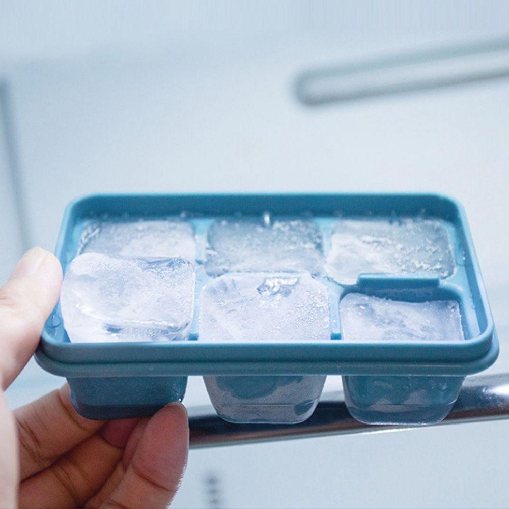 Rebuy Ice Cube Tray Easy-Release Outdoor Square Freezer Party Untuk Whiskey Cocktail Summer Alat Bar Minuman