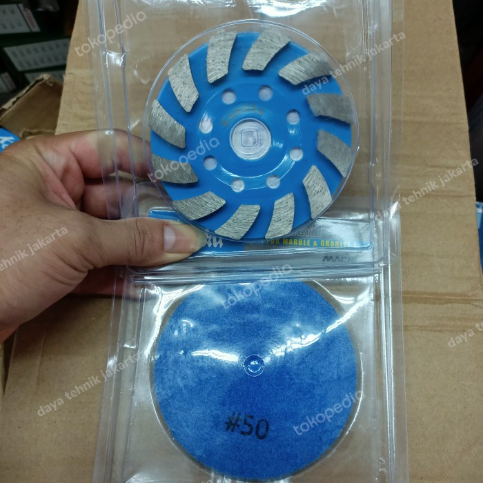 segmen pad #30 - diamond segmen pad poles 4" dtp