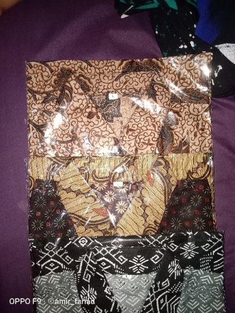 Bswart Batik Hrb026 Kenongo Hem Pendek Anjani Biru Pekalongan M L Xl Batik Pria Murah Modern Grosir