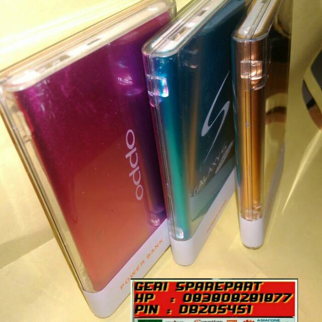 power bank slim samsung xiaomi oppo 88000 mah