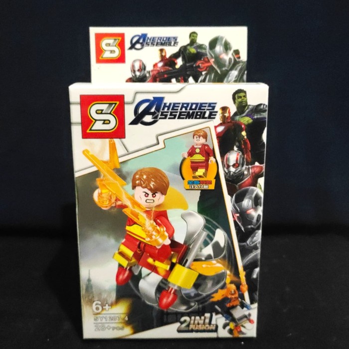 Minifigure Lego Brick HEROES ASSEMBLE SY 12874