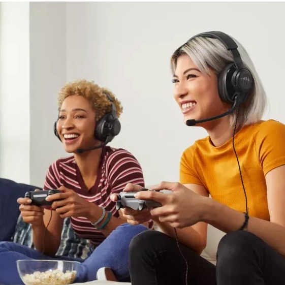 JBL Quantum 200 Headset Gaming Over-ear Berkabel