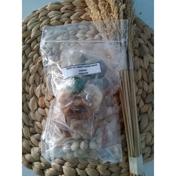 paket baso Aci mercon 1kg muat 9pcs baso Aci isi cabe