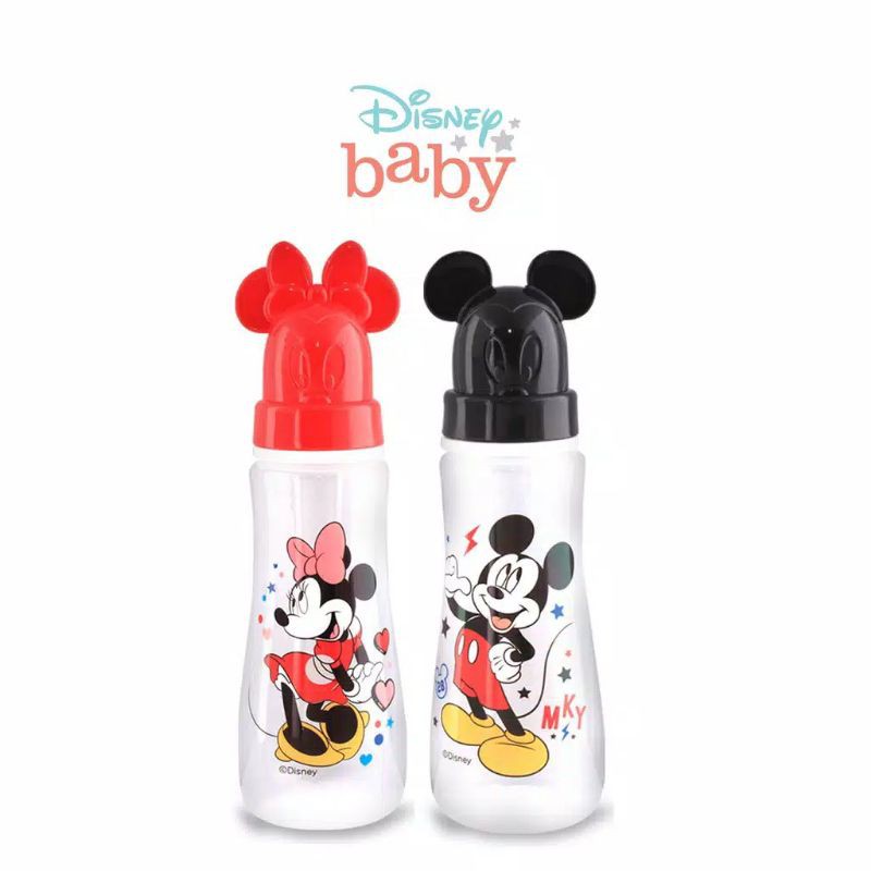 LUSTY BUNNY - DISNEY BOTOL SUSU REGULAR ROUND BOTTLE CHARACTER MICKEY MINNIE BUNNY