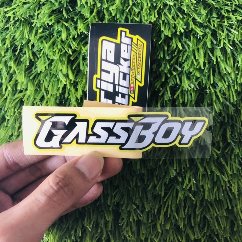 stiker GASSBOY sticker GASS BOY ngab viral