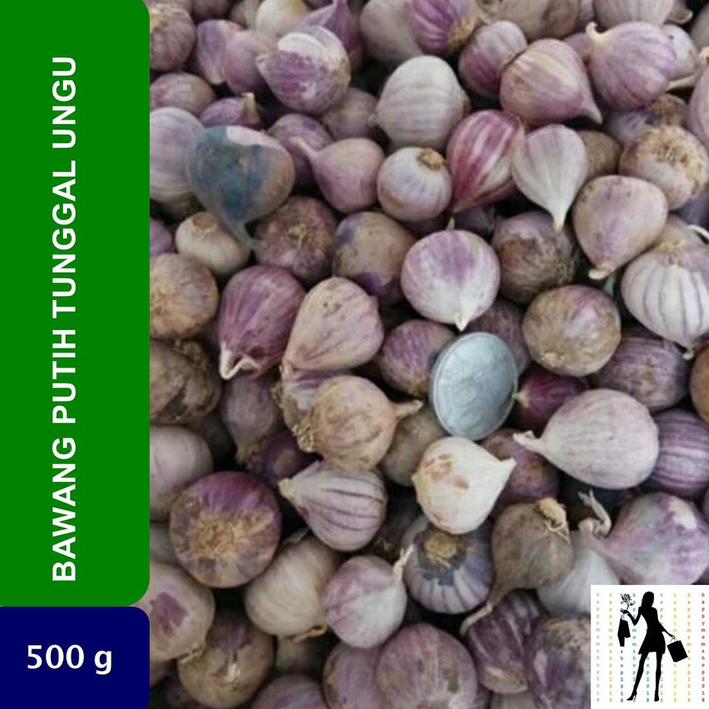 

Bawang Putih Tunggal warna Ungu 500 g