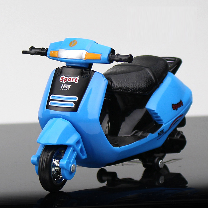 1/16 Scooter Model Anak Mini Ladies Motor Mobil Kendaraan Mainan Kado