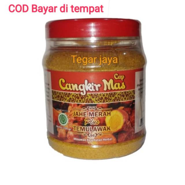 

JAHE MERAH & TEMULAWAK CAP CANGKIR MAS