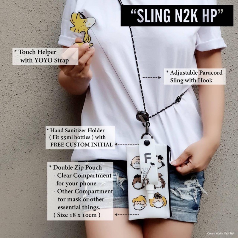 n2p pouch masker handphone PO