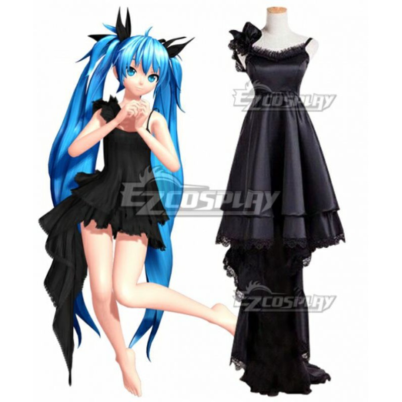 Vocaloid Hatsune Miku Deep sea girl Cosplay Costume Anime Female