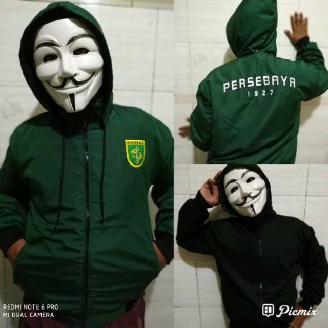 JAKET BOLAK BALIK PERSEBAYA BONEK PREMIUM