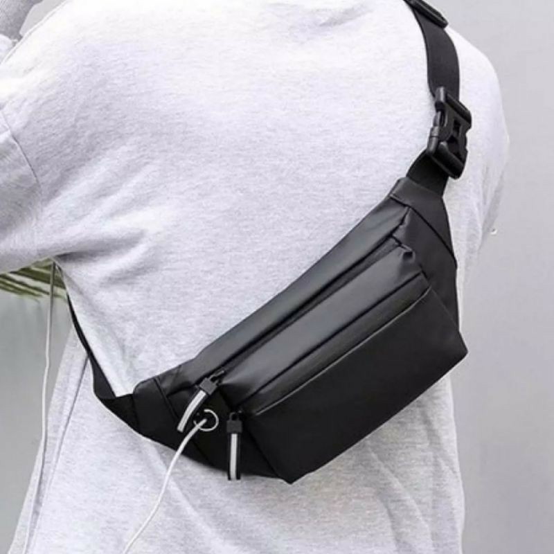 TAS Waistbag Tas Pinggang Pria Wanita baim