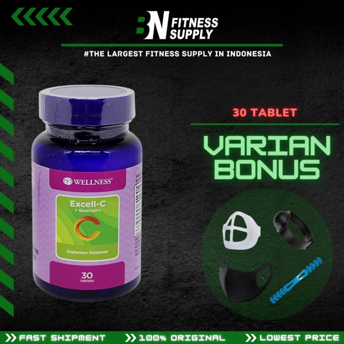 Wellness Excell C + Quercetin 30 Tablet