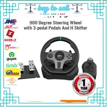 PXN V9 PC Racing Wheel Race Steering Wheel with Pedals Setara G29