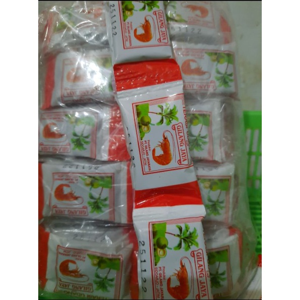 

terasi udang cap gilang jaya 1 pak isi 10 renceng