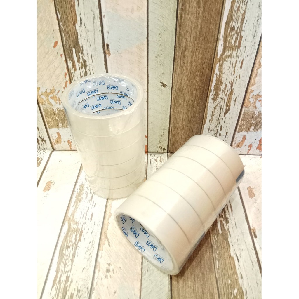 

Langsung Order Isolasi Bening 1 inch davis Obral