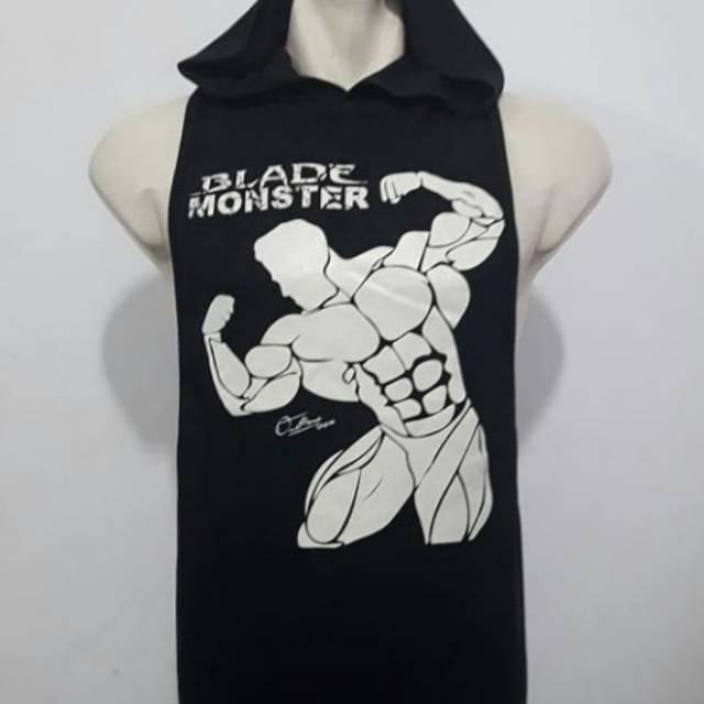 Singlet low cut muscle Hat Onemore untuk olahraga