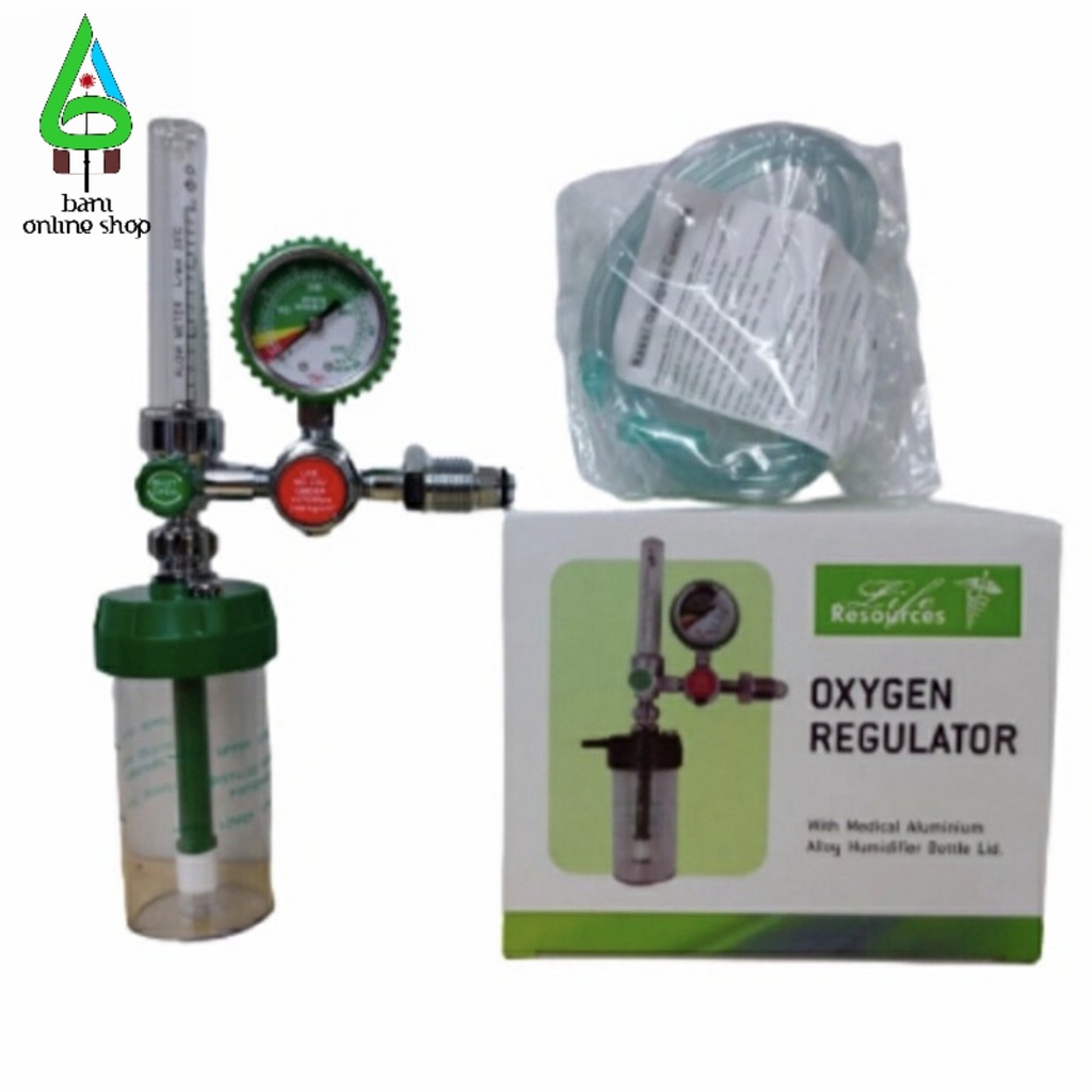 Regulator Oksigen Oxygen Medis Nesco Avico Gea Life Resources untuk Tabung Semua Ukuran 0,5m 1m 1,5m