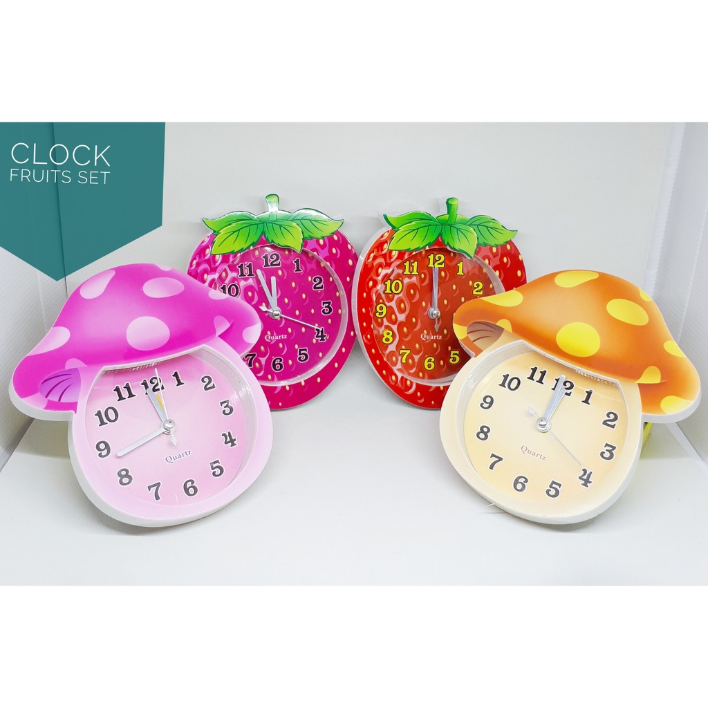 Jam Weker Strawberry &amp; Jamur YY7691A/90A