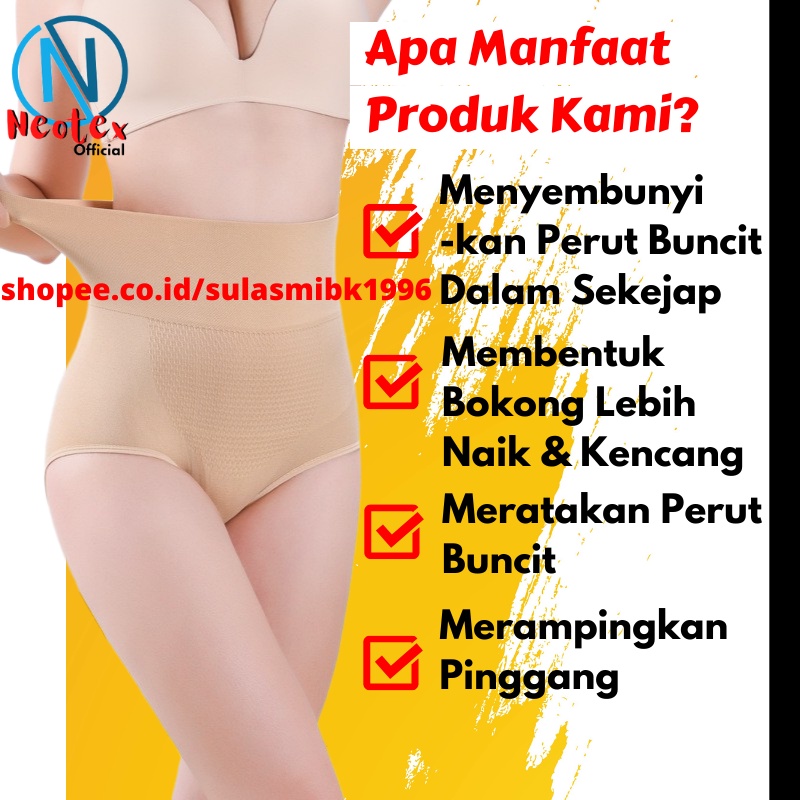 Celana Pelangsing Korset Perut Munafie Cocotte Celana Dalam Wanita Dalaman Underwear