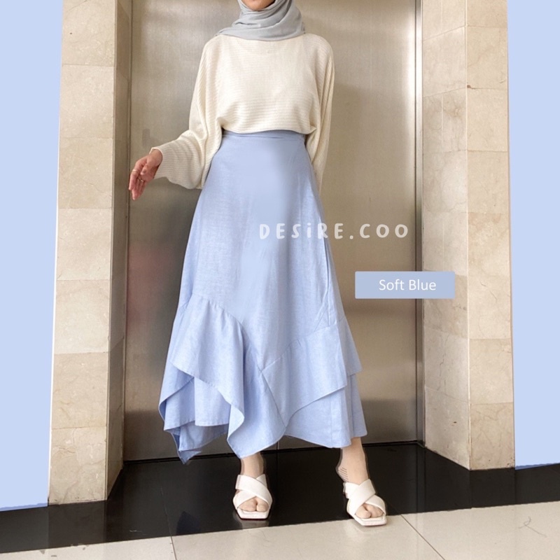 ROK - HANNA SKIRT | ROK WANITA | ROK LINEN