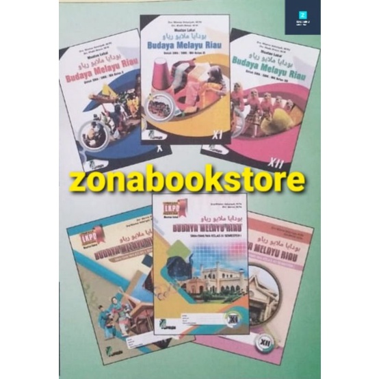 BUKU SISWA SMA / MA / SMK KELAS 10,11,12 MUATAN LOKAL BUDAYA MELAYU RIAU BMR KURIKULUM 2013 INPRASA