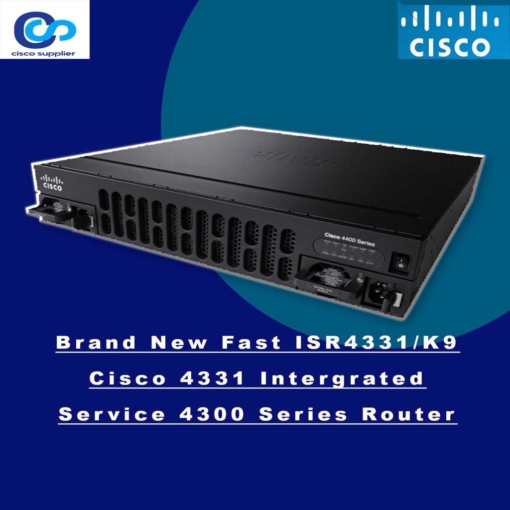 Cisco 4300 Serie - Isr4331/K9 V04 - Router Di Servizi Integrati - Usato - Foto 6