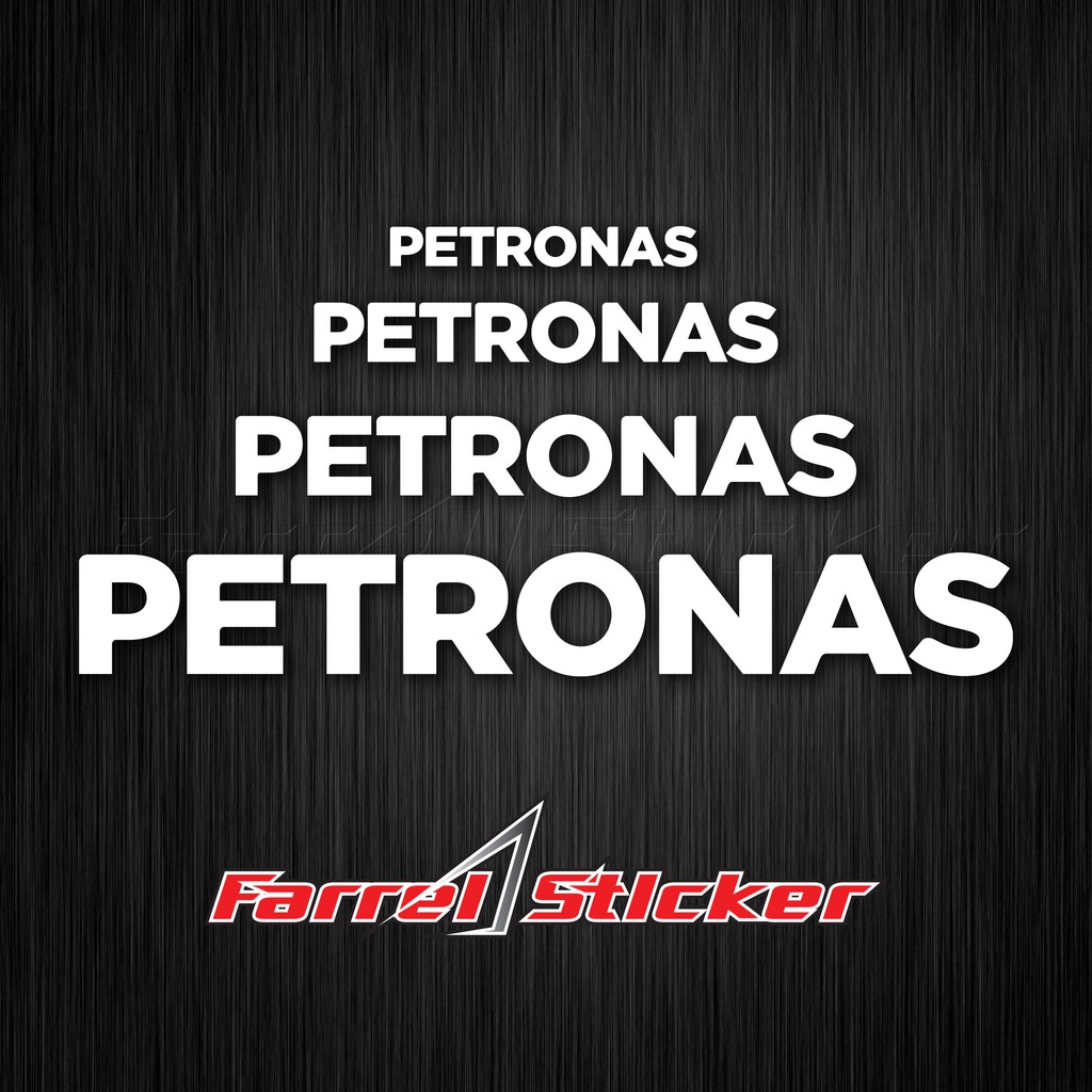 Stiker Sticker cutting PETRONAS