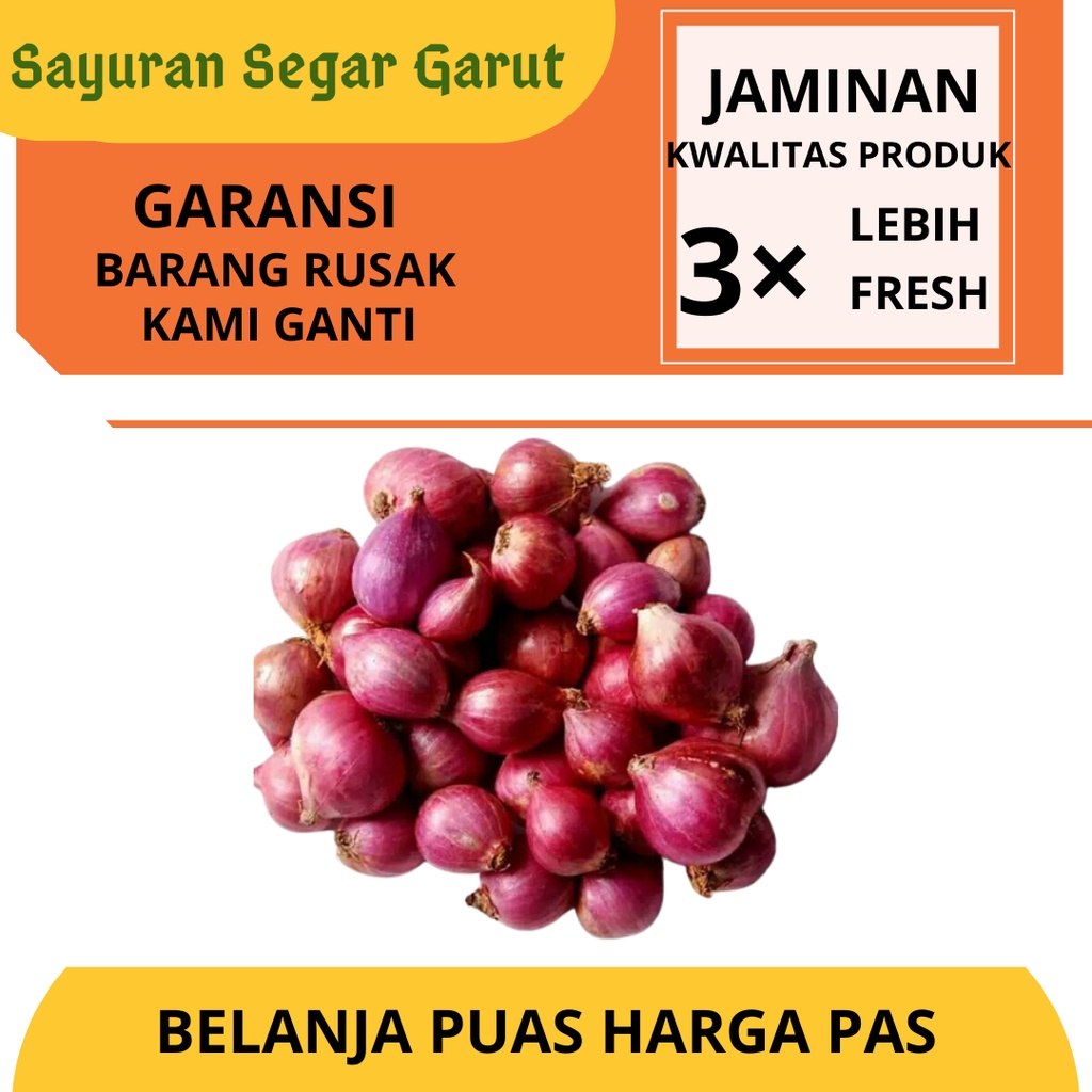 

Bawang Merah Bersih Super Segar Fresh Murah 250gr by Sayuran Segar Garut
