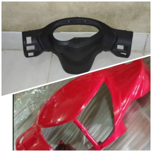 cover body batok kepala SMASH NEW ,MERAH terlaris