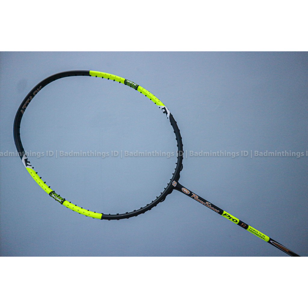 Raket Badminton Hart Power Shoot Pro Attack New Color Original Gratis Senar