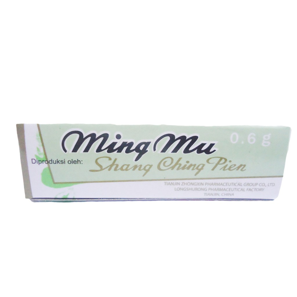 MING MU SHANG CHING PIEN obat sakit mata - mata merah dan bengkak