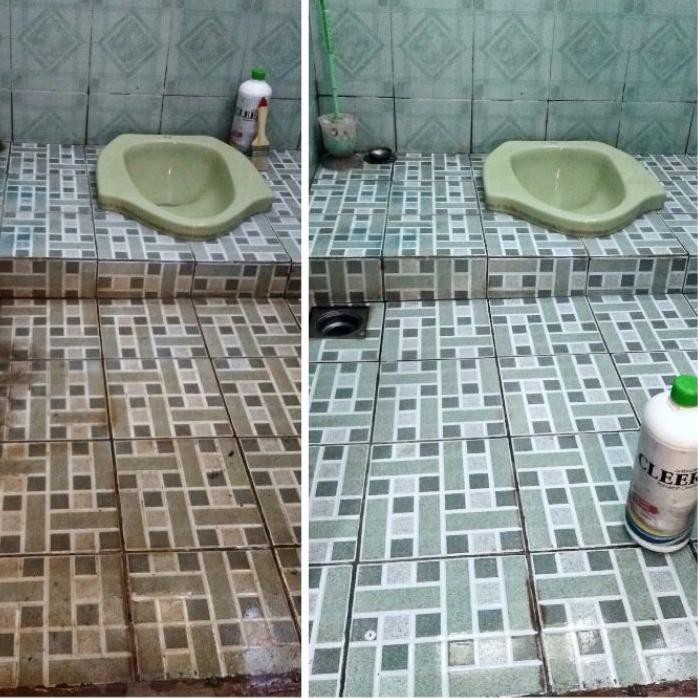 Terbaik Cleer 500ml Pembersih Kerak Lantai Keramik Kamar Mandi Toilet Wastafel Kloset Super Ampuh Shopee Indonesia
