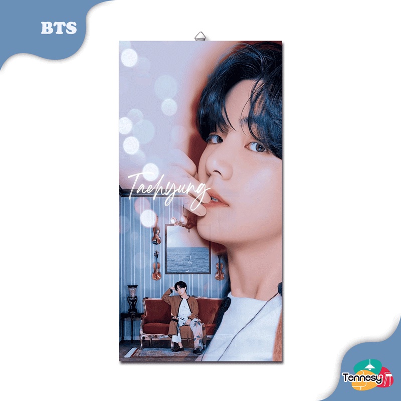 HIASAN DINDING WALL DECOR BTS KPOP KOREA 10x20CM PAJANGAN KAYU POSTER DEKORASI DINDING KAMAR RUMAH