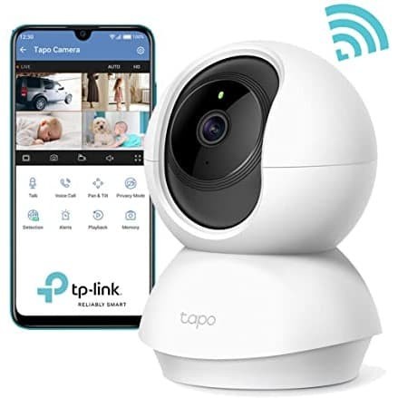 CCTV Wi-Fi TP-LINK Tapo C200 Pan/Tilt Home Security IP Camera 1080p